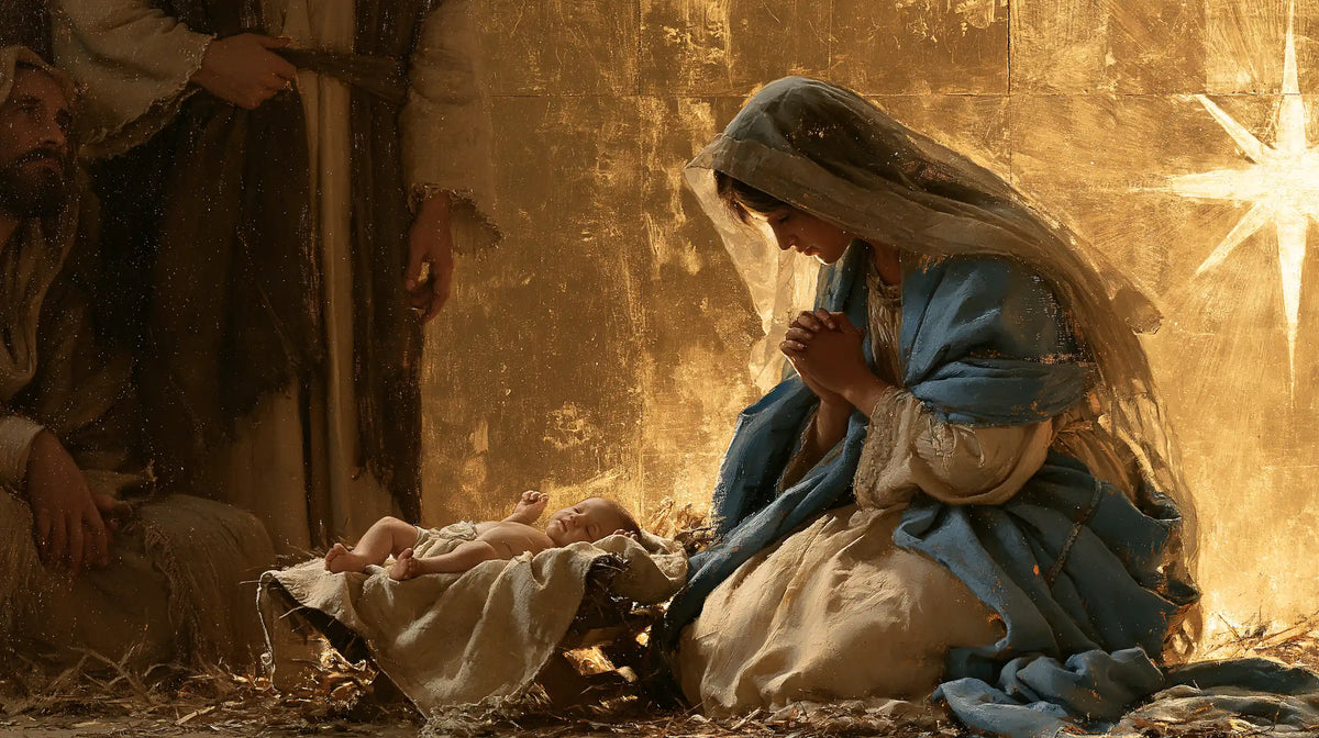 La Nativité — L’Étoile au bord de la prière