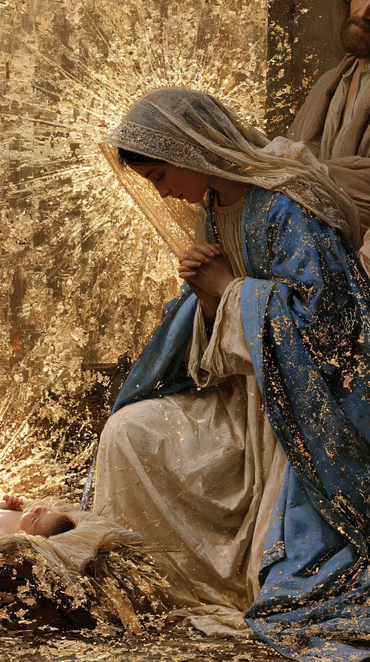 La Nativité — Le Voile devant la gerbe d’or fin