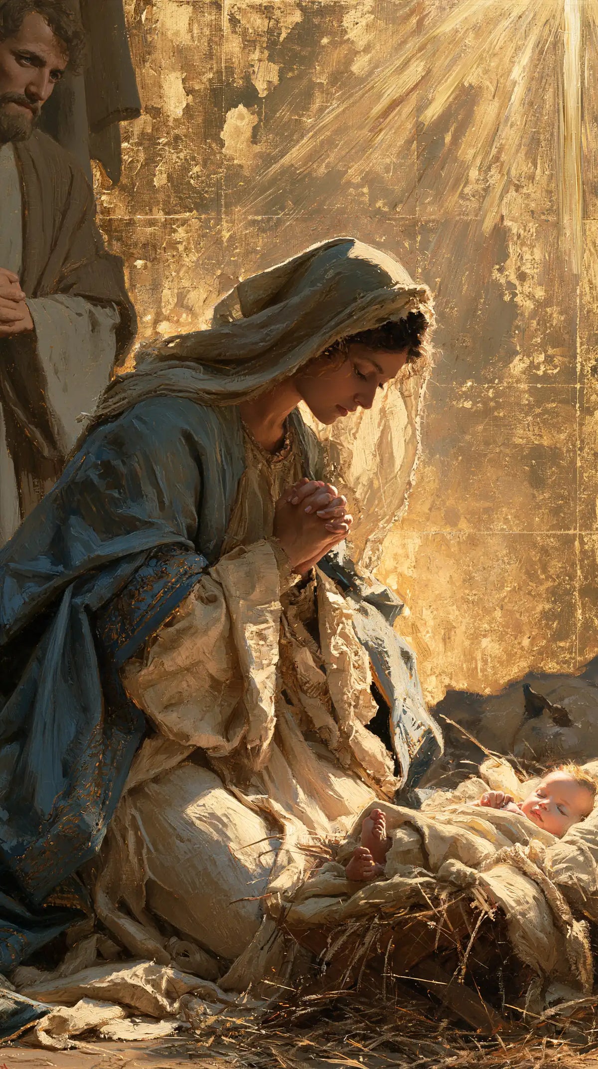 La Nativité — La Veille dans le ruissellement d’or