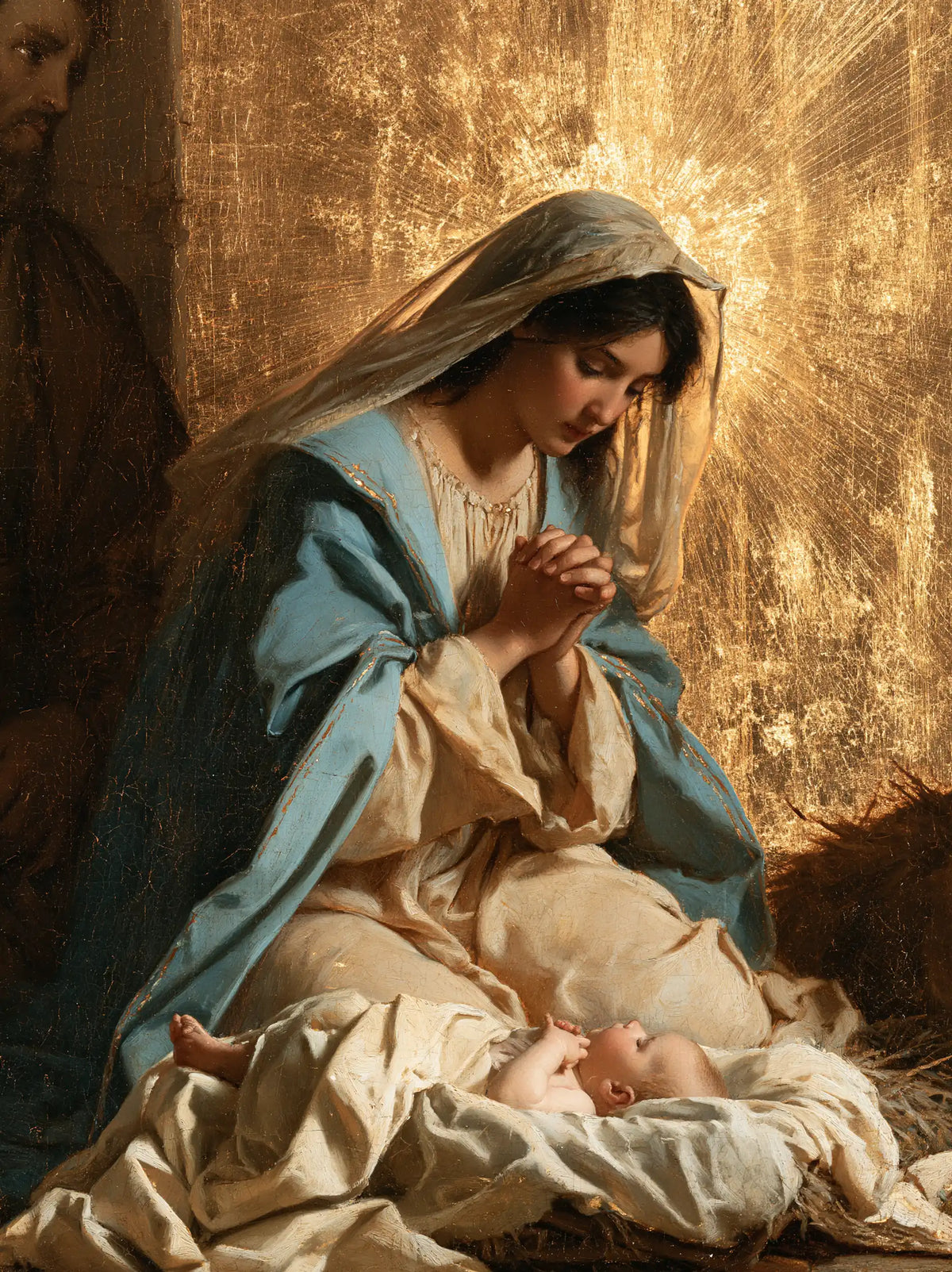La Nativité — La Veille sous l’auréole diffuse