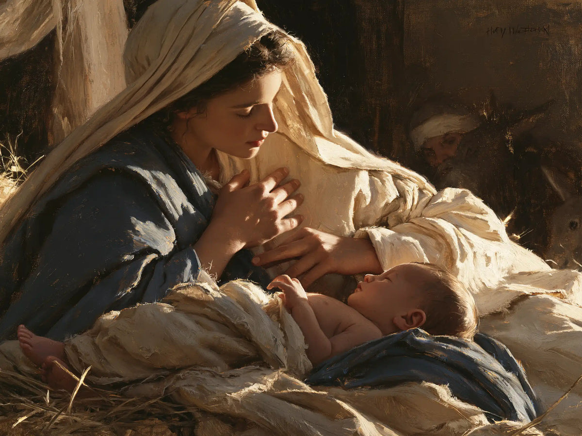 La Nativité — La Petite Main et le cœur maternel