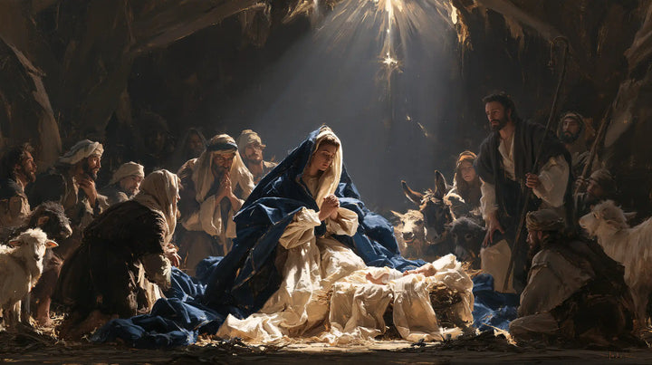 The Nativity - Sacred Monumental View · Landscape n° 8