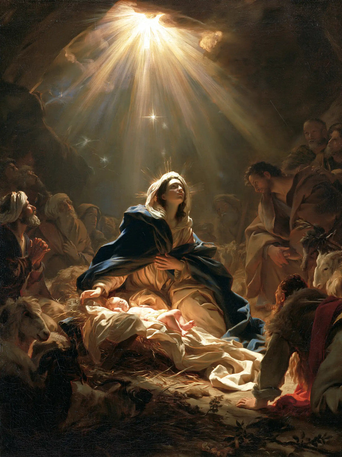 La Nativité — La Prière au cœur du grand rayon