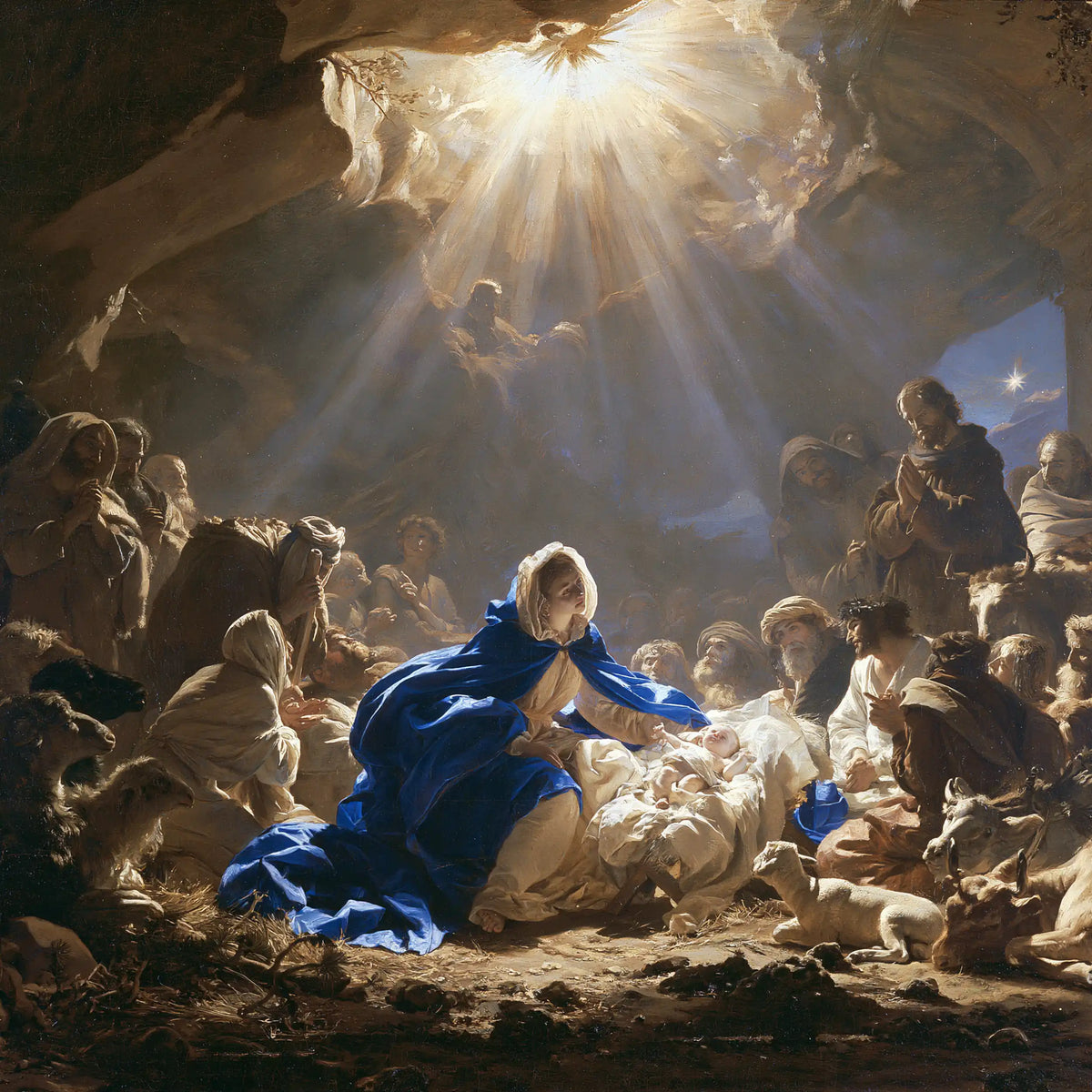 La Nativité — Le Berceau sous la couronne de pierre