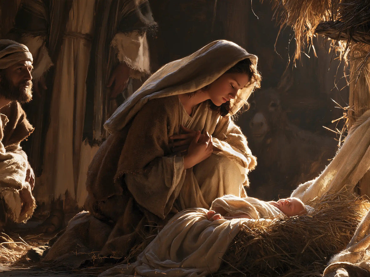 La Nativité — La Tendresse au pied des poutres