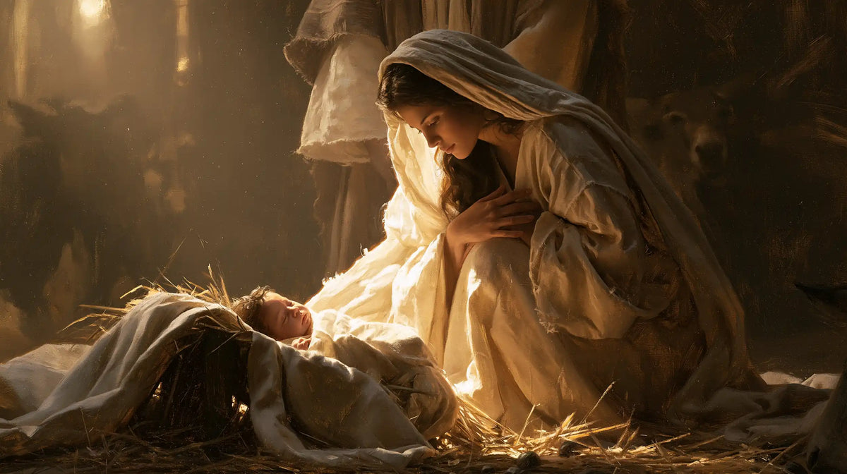 La Nativité — Le Cœur recueilli dans la clarté des langes