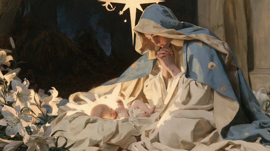 The Nativity - Symbolist · Landscape n° 9