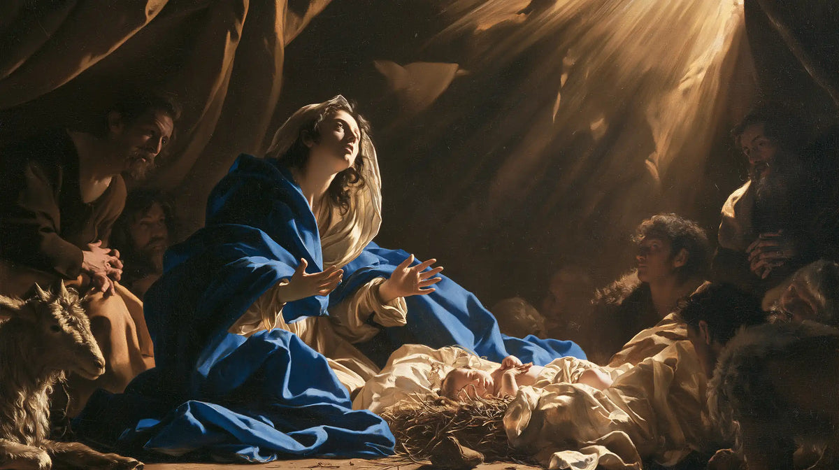 La Nativité — Le Rayon reçu dans le silence