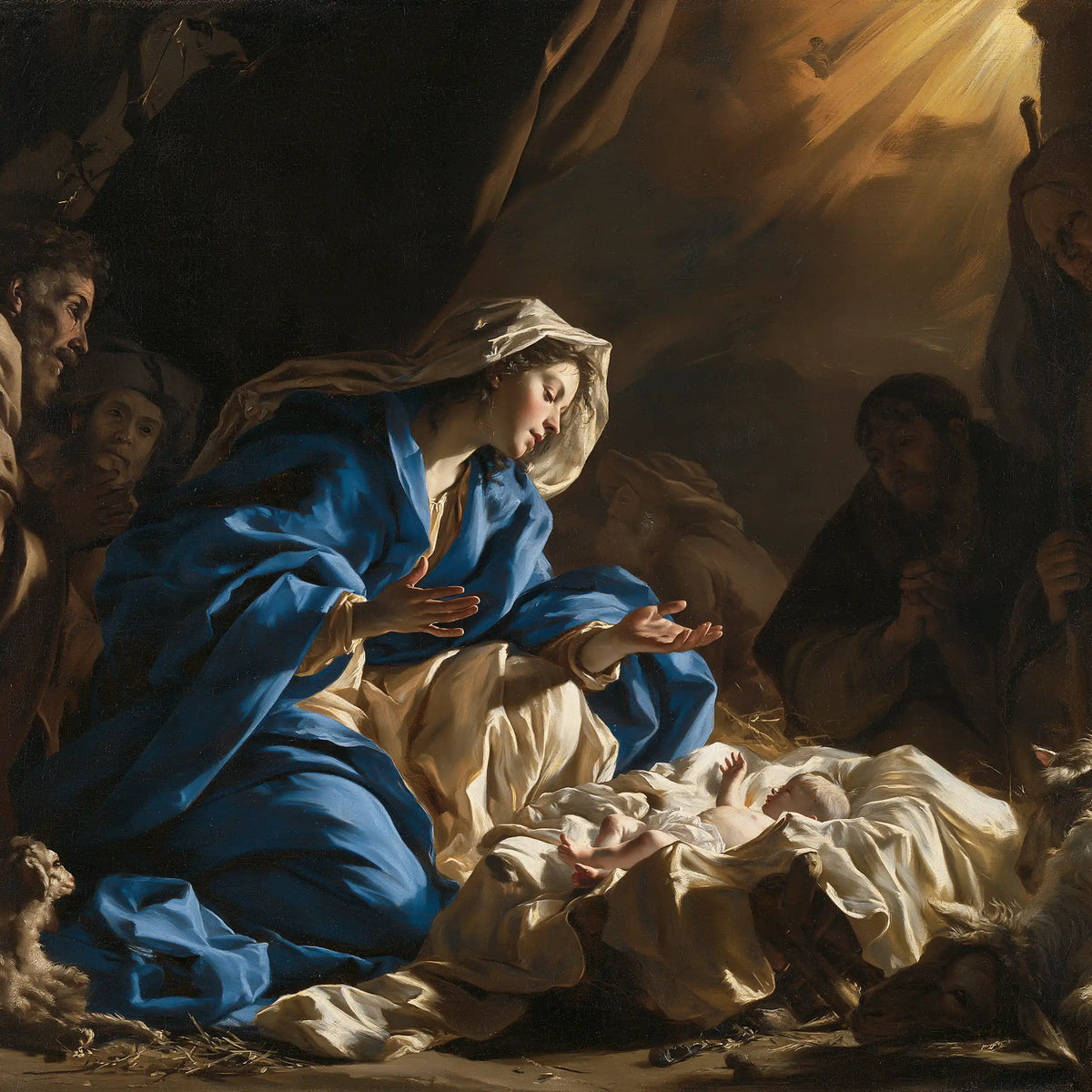 La Nativité — La Tendresse sous le rayon oblique