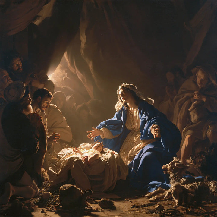 La Nativité — La Rencontre au bord du berceau d’or
