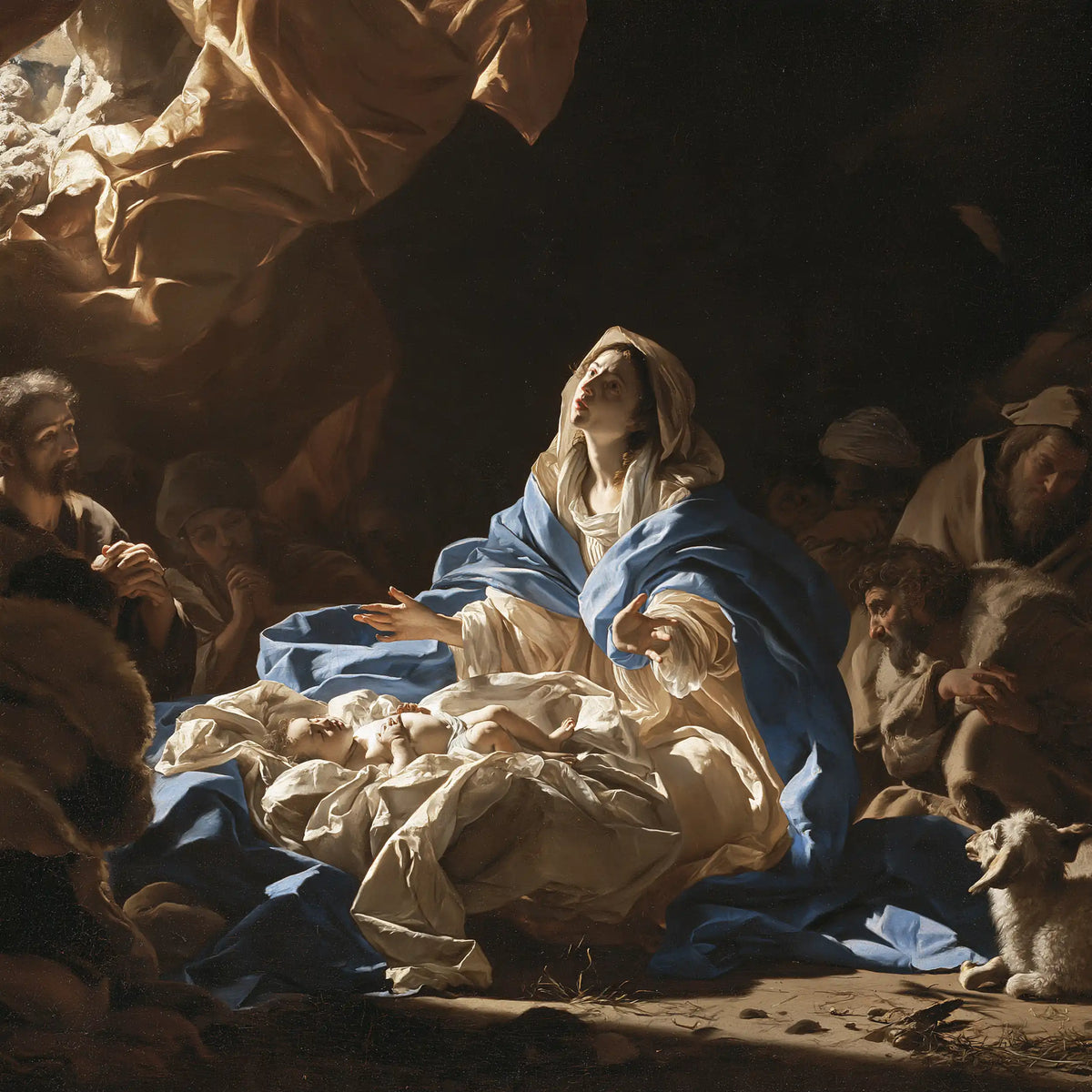 La Nativité — La Veille au pied du rideau céleste