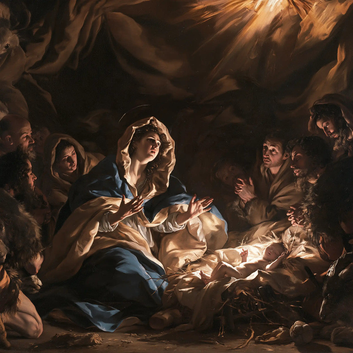 La Nativité — La Parole muette des mains levées