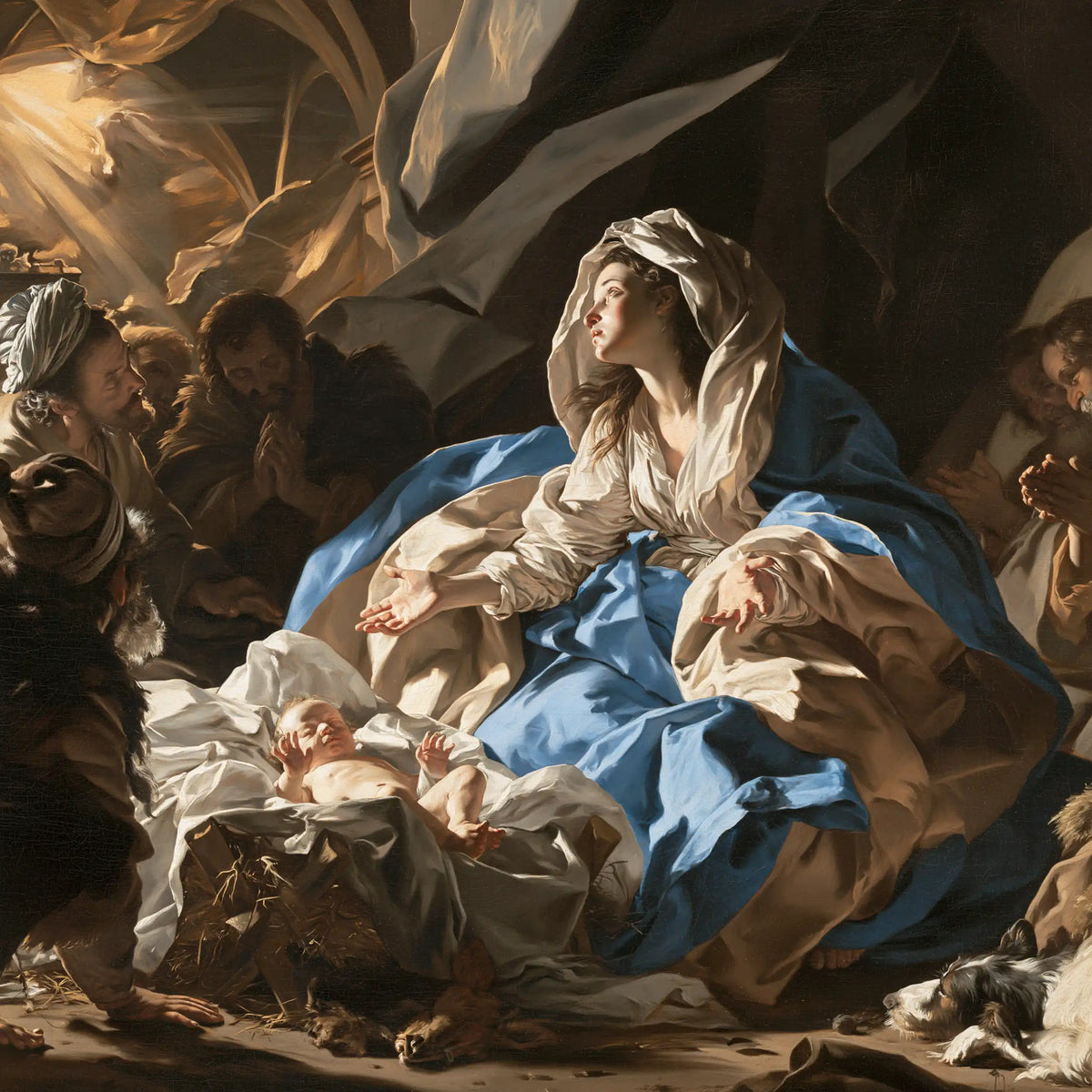 La Nativité — La Grâce parmi les plis de terre et de ciel