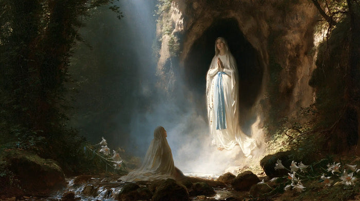 Heavenly Our Lady of Lourdes · Landscape no. 18