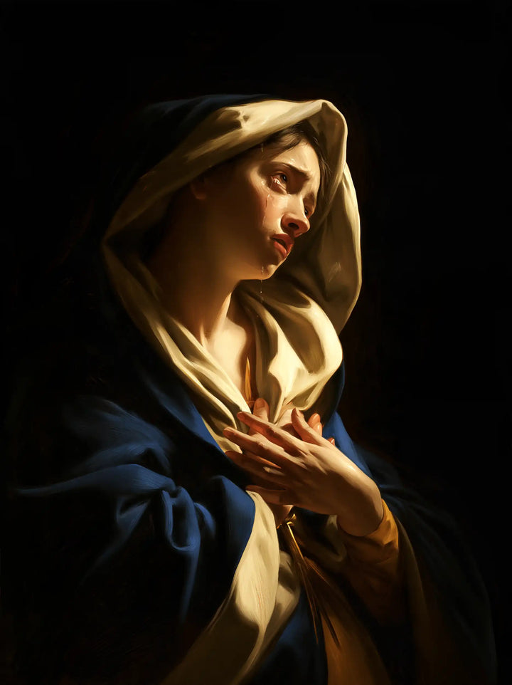 Notre-Dame des Douleurs — La Grâce au revers doré