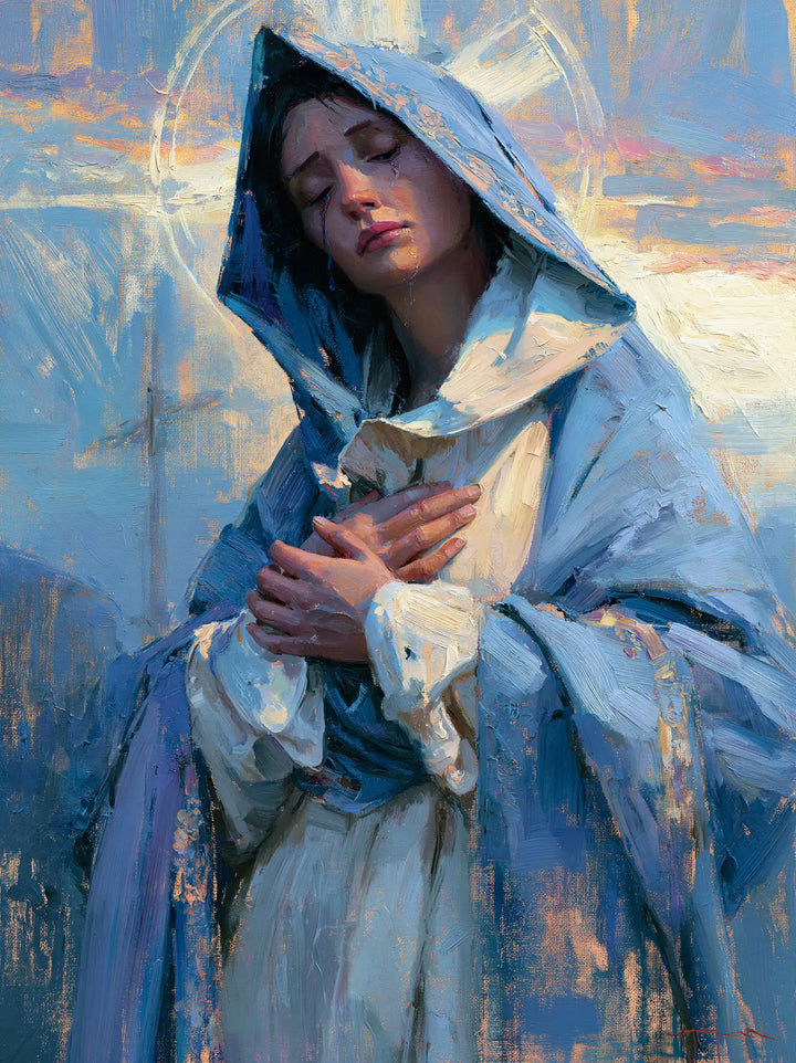 Our Lady of Sorrows - Impressionist · Portrait n° 15