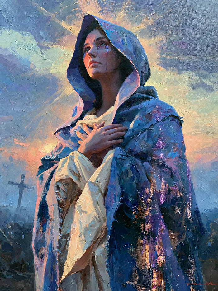 Notre-Dame des Douleurs — La Prière aux reflets de violette
