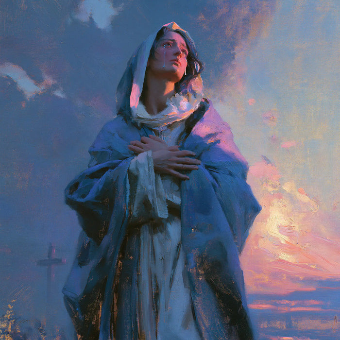 Notre-Dame des Douleurs — La Veille sous la montée des roses