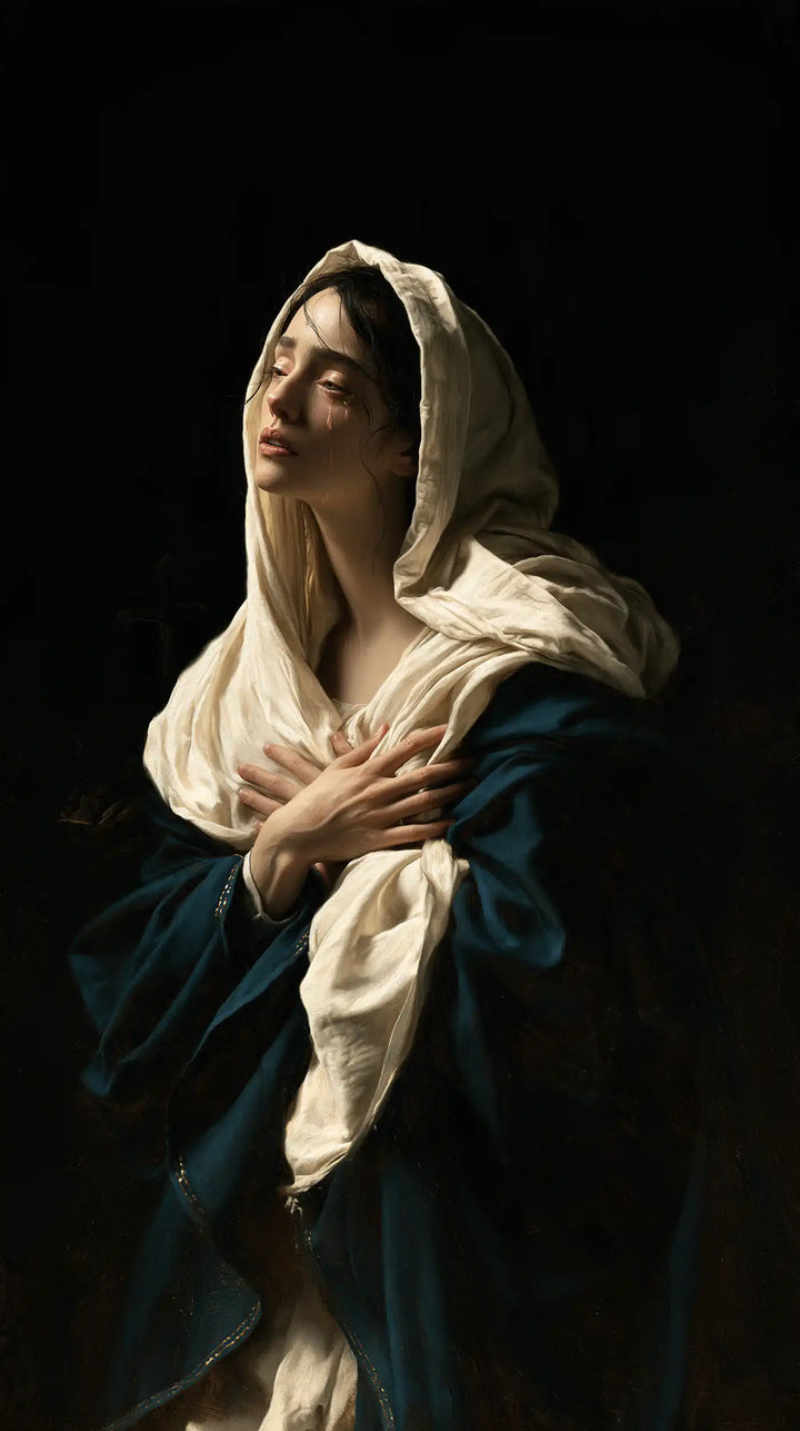 Notre-Dame des Douleurs — La Supplication au voile rassemblé