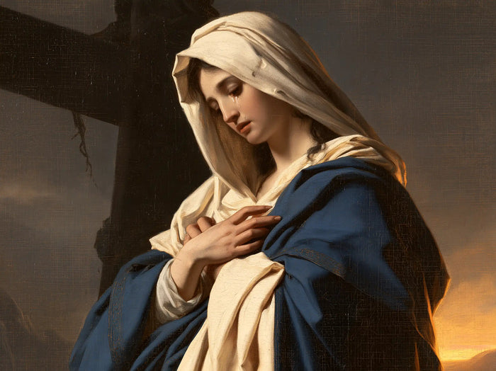 Notre-Dame des Douleurs — Le Cœur devant la lueur qui persiste