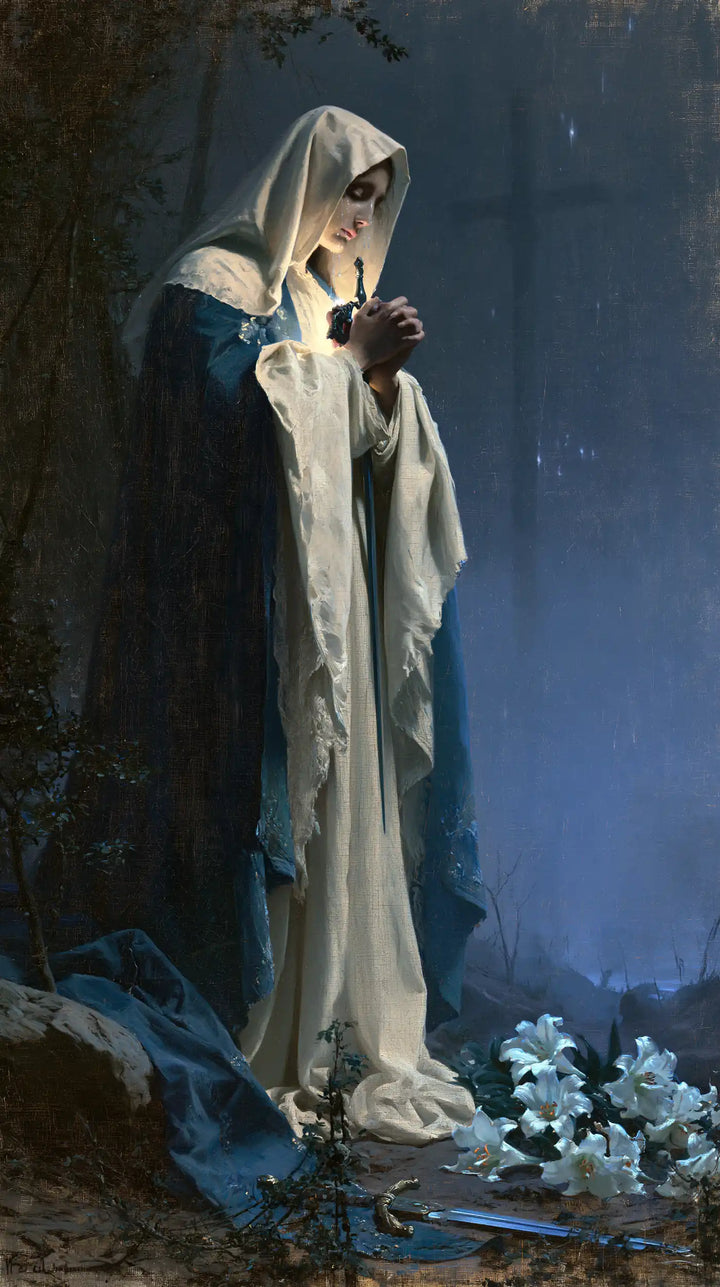 Our Lady of Sorrows - Symbolist · Portrait n° 8