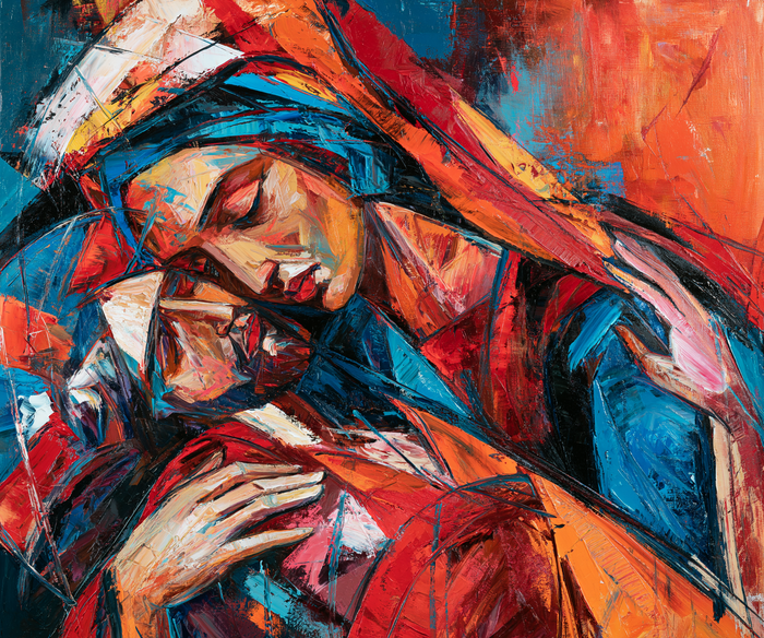 La Pietà — La Tendresse aux lignes brisées