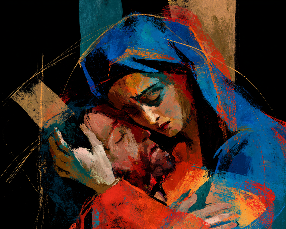 La Pietà — Expressionniste · Paysage n° 4 — art chrétien