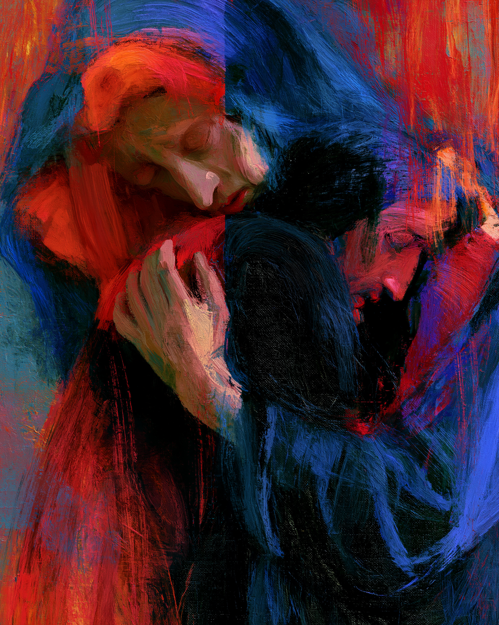 La Pietà — Expressionniste · Portrait n° 11 — art chrétien
