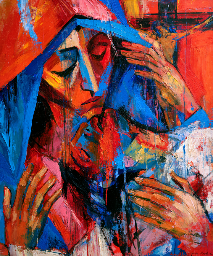 La Pietà — La Douleur aux éclats pourpres