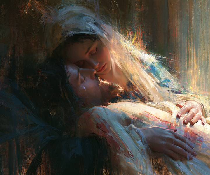 La Pietà — Le Voile dans un rayon