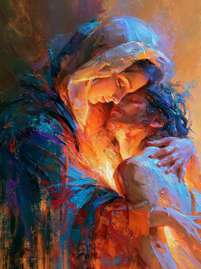 La Pietà — La Lumière au creux de l’étreinte