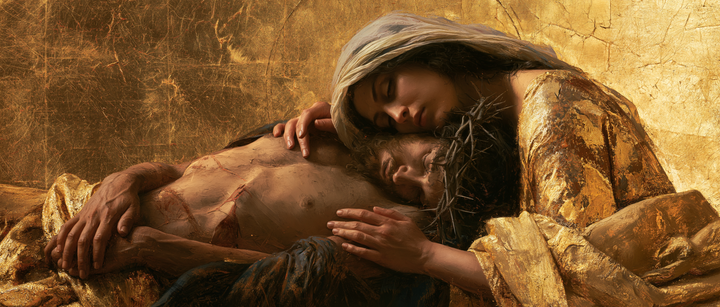 La Pietà — L’Or recueille la souffrance