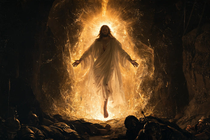 La Résurrection du Christ — Le Seuil aux flammes d’or