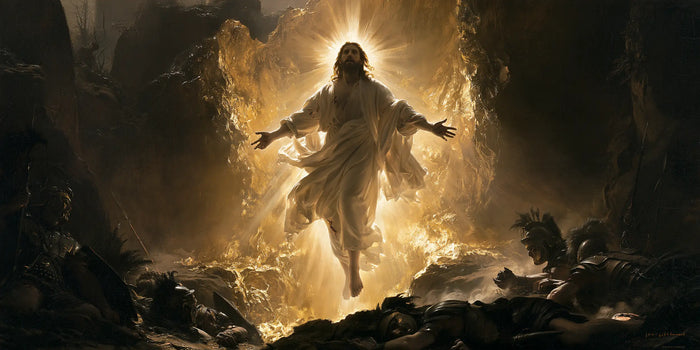La Résurrection du Christ — Le Passage dans le torrent lumineux