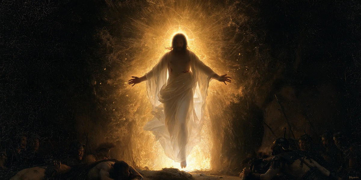 La Résurrection du Christ — L’Or respire dans les ténèbres