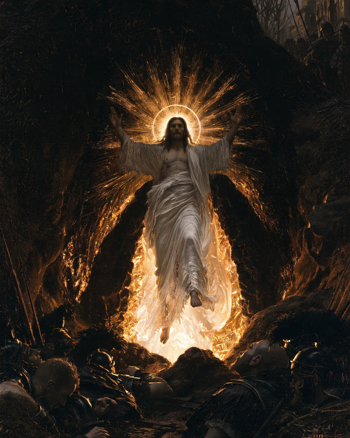 La Résurrection du Christ — La Couronne aux rayons de cuivre