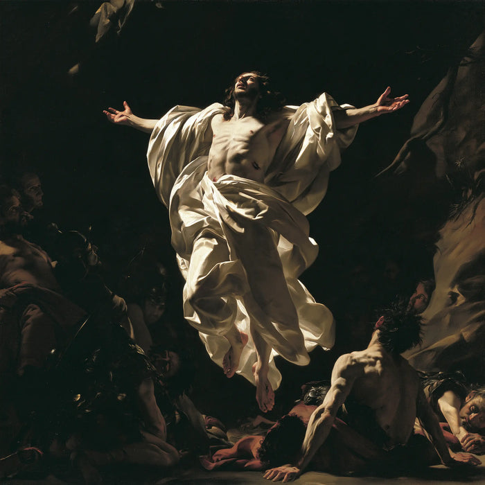 La Résurrection du Christ — L’Accueil au-dessus des corps éveillés