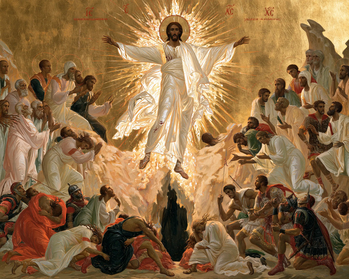 La Résurrection du Christ — La Foule au bord de la déchirure