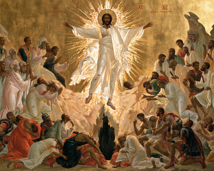 La Résurrection du Christ — La Foule au bord de la déchirure