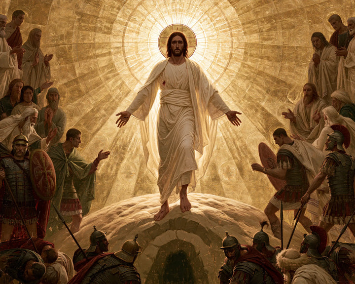 La Résurrection du Christ — L’Accueil sous les cercles du jour
