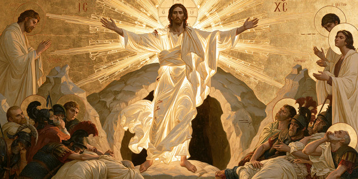 La Résurrection du Christ — Les Rayons au-dessus de la porte noire