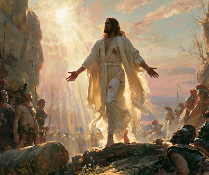 La Résurrection du Christ — Le Rayon venu de la haute falaise