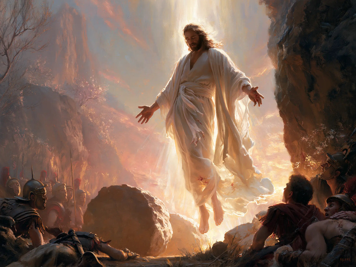 La Résurrection du Christ — Le Regard baissé sur les veilleurs