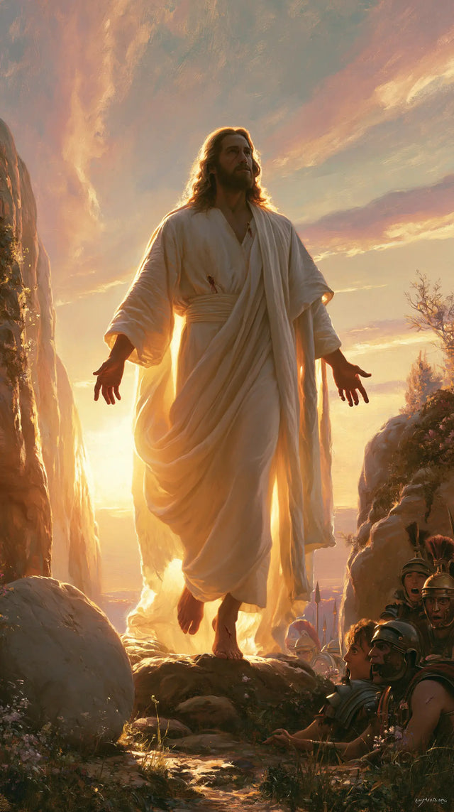 The Resurrection of Jesus Christ - Divine Light · Portrait n° 11