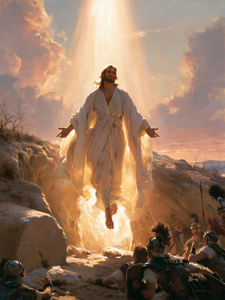 The Resurrection of Jesus Christ - Divine Light · Portrait n° 18