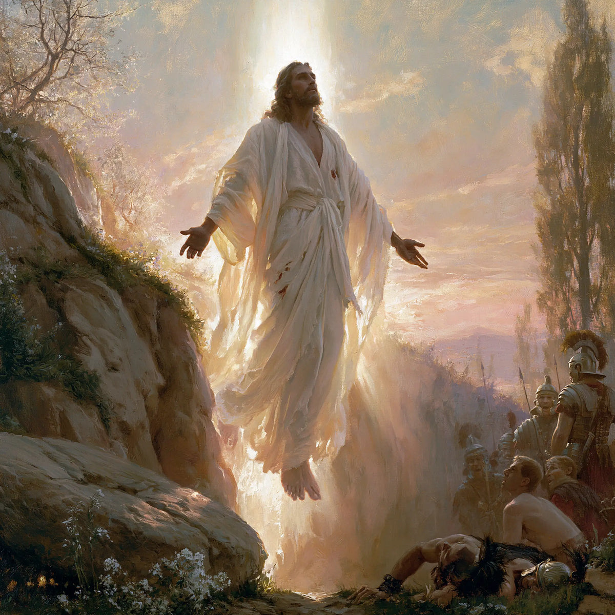 La Résurrection du Christ — Le Rayon entre les deux falaises