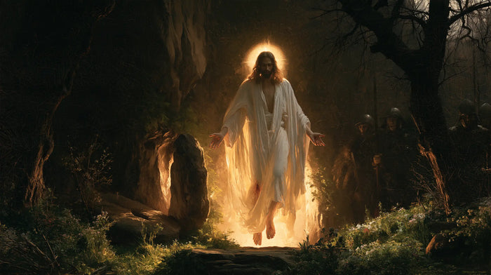 La Résurrection du Christ — Le Nimbe au-dessus du tapis vert
