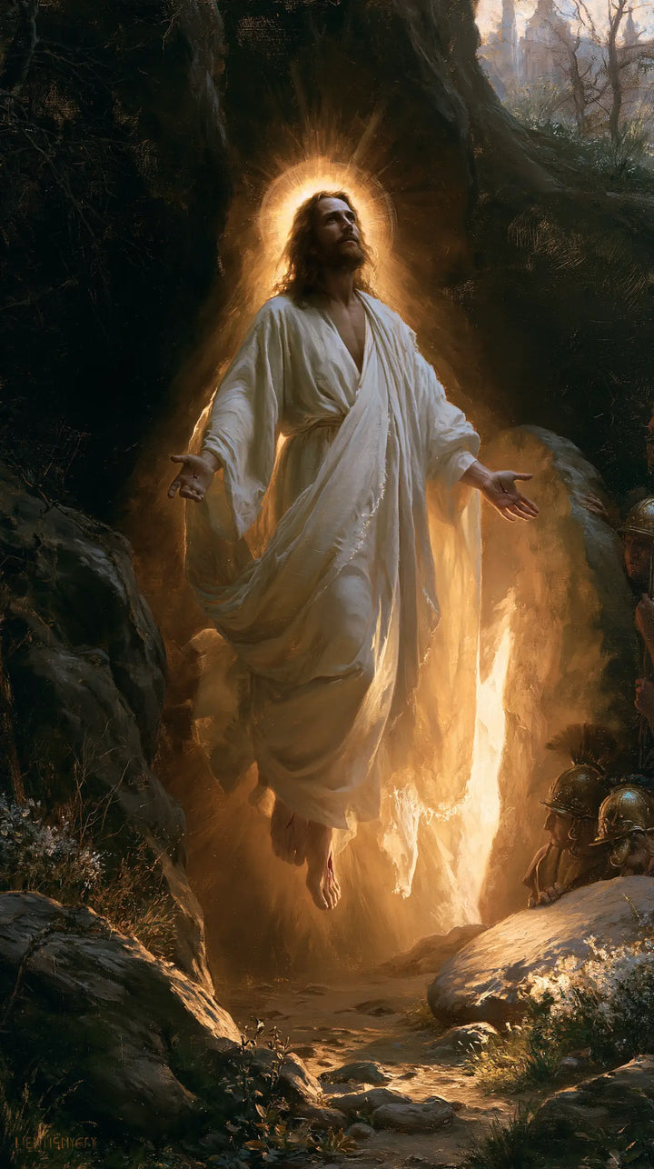 La Résurrection du Christ — L’Auréole au tournant du chemin