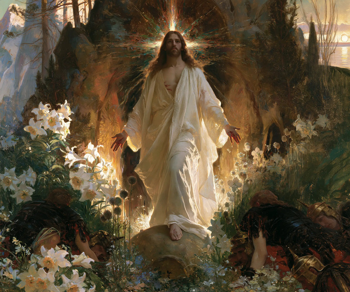 La Résurrection du Christ — Les Lys devant le roc vivant