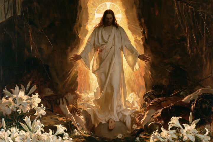 La Résurrection du Christ — Le Nimbe au-dessus du jardin blanc